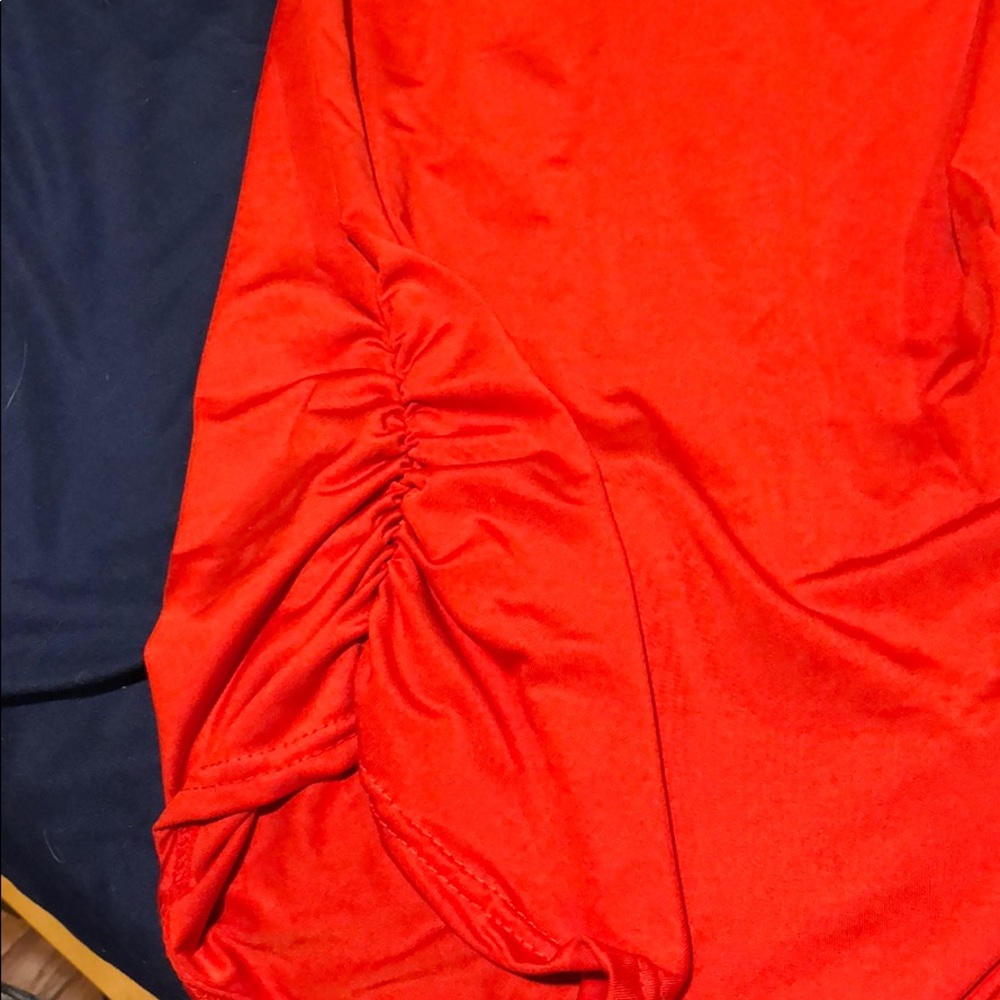 Red Bodycon Dress - Picture 2 of 4